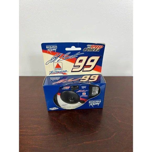 NWT Jeff Burton #99 CITGO Speed Camera indoor/outdoor 35mm Camera with flash - Picture 1 of 5